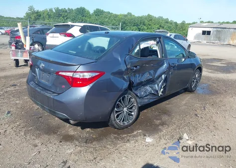 2016 Toyota Corolla S Plus z USA, uszkodzony, nr VIN 2T1BURHE7GC548479